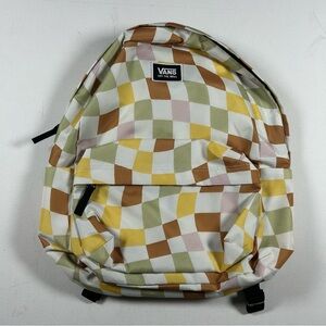 Vans Off The Wall NWT Checkered Trippy Multicolor Backpack RARE NEW